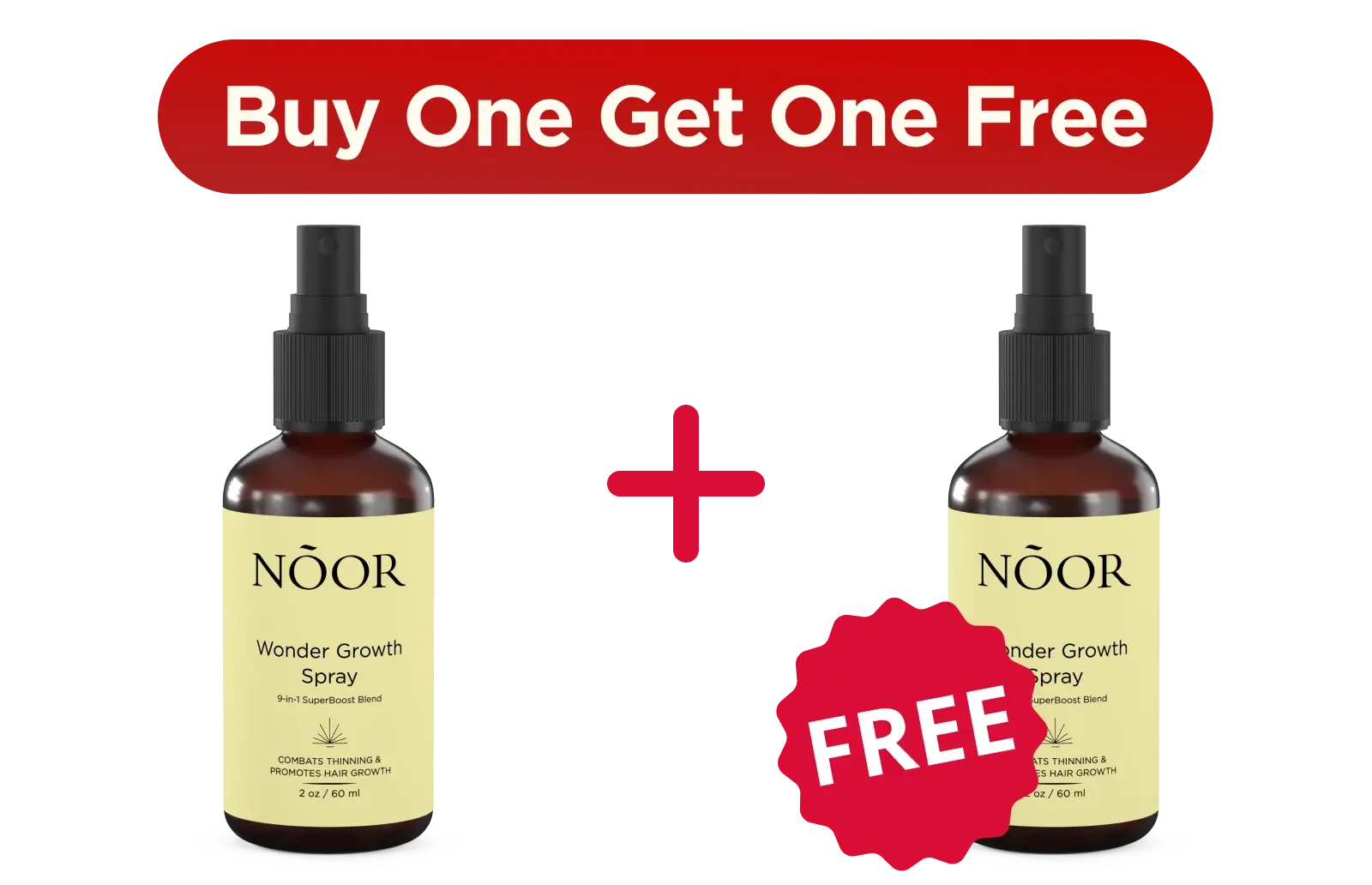 Wonder Growth Spray Buy One Get One FREE